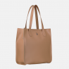 Beżowa torebka typu shopper ze skóry naturalnej - oferta dla firm