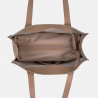 Beżowa torebka typu shopper ze skóry naturalnej - oferta dla firm