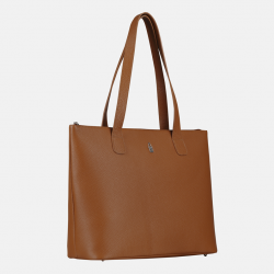 EMMA - Jasnobrązowa torebka skórzana - Oferta B2B