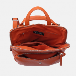 VINCI - Pomarańczowy plecak skórzany - Oferta B2B