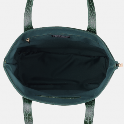 EMMA - Zielona torebka skórzana croco - Oferta B2B