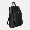 VINCI - Czarny wielofunkcyjny plecak skórzany - Oferta B2B - oferta dla firm