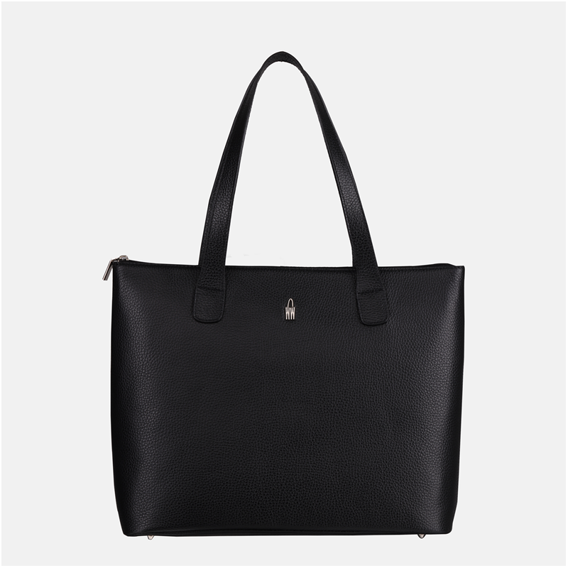 EMMA - Czarna torebka skórzana - Oferta B2B - oferta dla firm