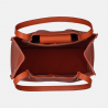 POLA - Pomarańczowa torebka shopper skórzana - Oferta B2B - oferta dla firm