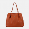 POLA - Pomarańczowa torebka shopper skórzana - Oferta B2B - oferta dla firm