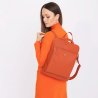 VINCI - Pomarańczowy plecak skórzany - Oferta B2B - oferta dla firm