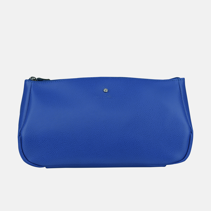 Duża niebieska kosmetyczka skórzana XL - oferta dla firm