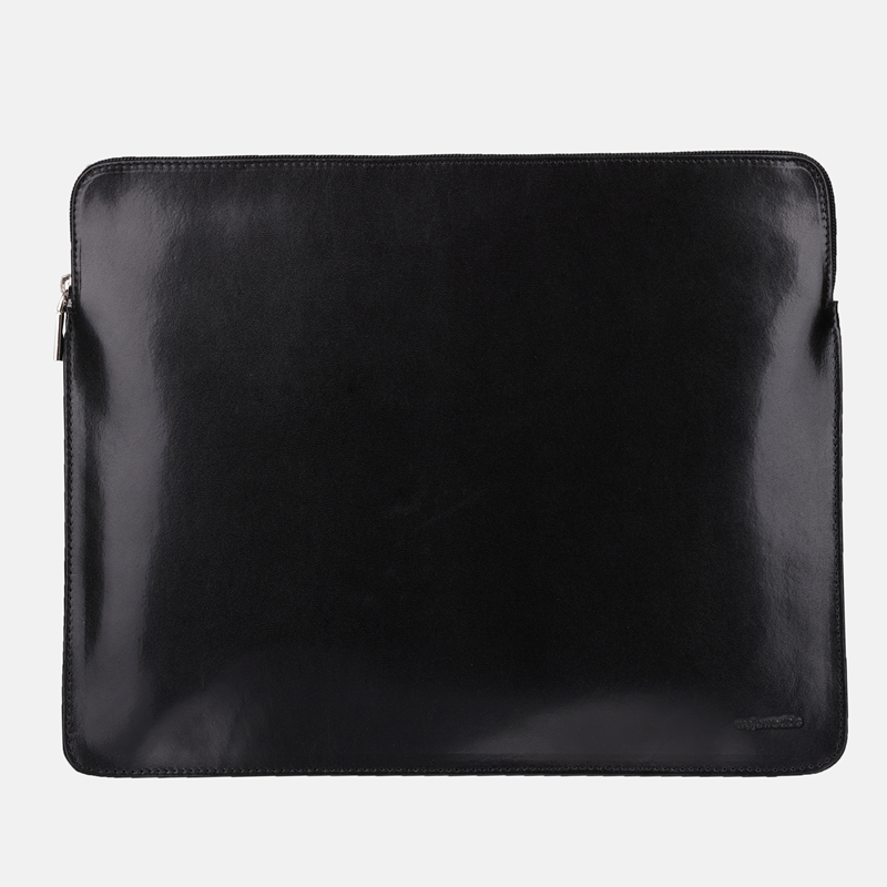 Czarna elegancka aktówka a4 ze skóry naturalnej - Oferta B2B - oferta dla firm