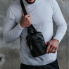 Skórzana czarna nerka męska - Oferta B2B - oferta dla firm