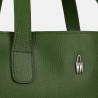 GILDA - Zielona torebka skórzana shopper - Oferta B2B - oferta dla firm