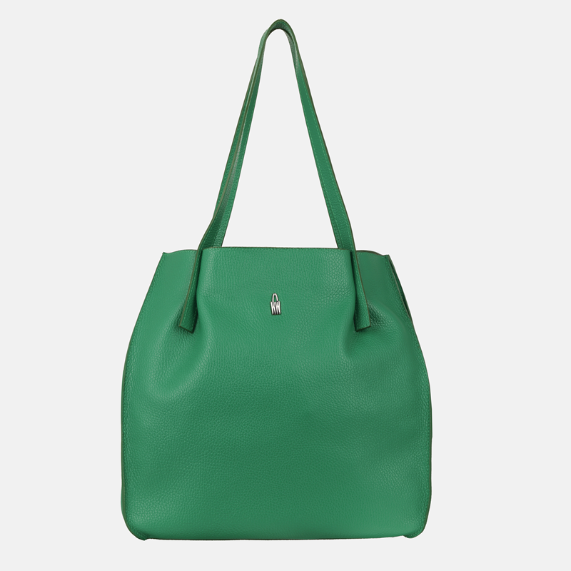 TALIA - Zielona torebka skórzana shopper - Oferta B2B - oferta dla firm