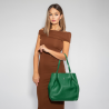TALIA - Zielona torebka skórzana shopper - Oferta B2B - oferta dla firm