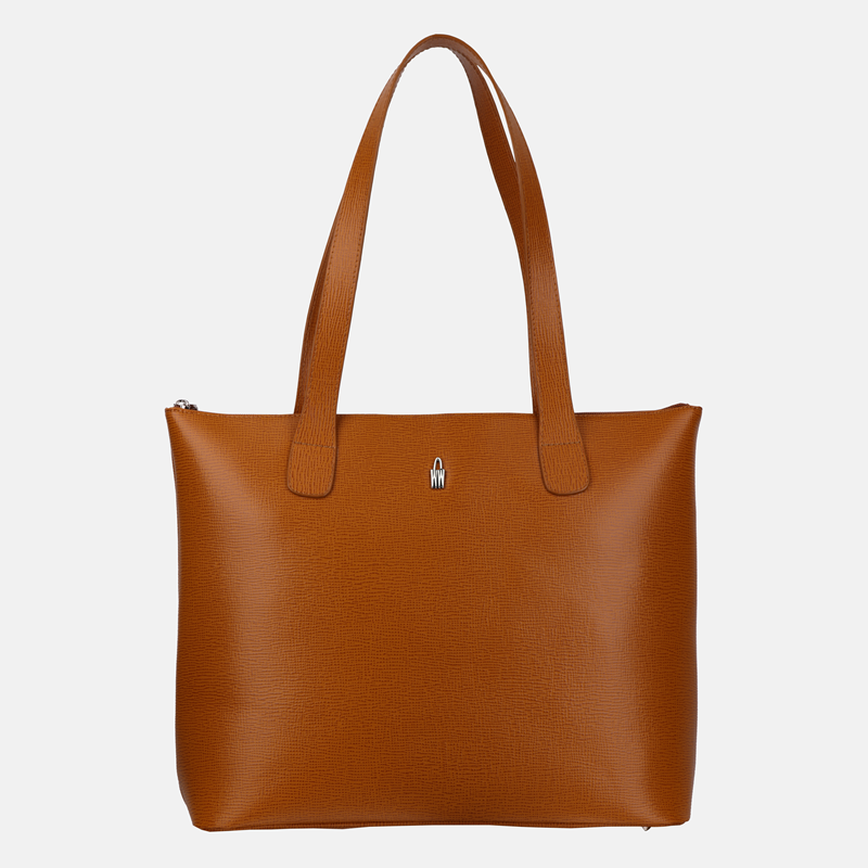 EMMA - Brązowa torebka skórzana - Oferta B2b - oferta dla firm