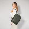 Plecak skórzany damski w kolorze khaki - oferta dla firm