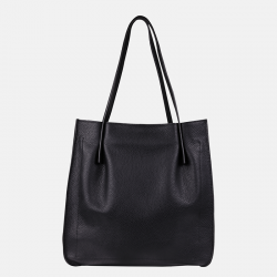 TALIA - Czarna torebka skórzana shopper - Oferta B2B