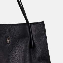 TALIA - Czarna torebka skórzana shopper - Oferta B2B