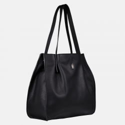 TALIA - Czarna torebka skórzana shopper - Oferta B2B