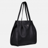 TALIA - Czarna torebka skórzana shopper - Oferta B2B - oferta dla firm