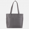 Torebka skórzana shopper popielata - Oferta B2B - oferta dla firm
