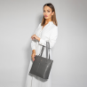 Torebka skórzana shopper popielata - Oferta B2B - oferta dla firm