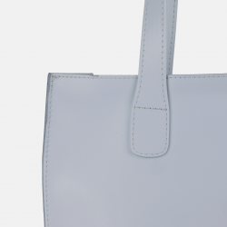 GILDA - Niebieska torebka skórzana shopper - Oferta B2B