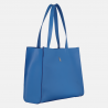 STELLA - Niebieska torebka skórzana shopper - Oferta B2B - oferta dla firm
