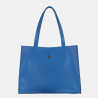 STELLA - Niebieska torebka skórzana shopper - Oferta B2B - oferta dla firm