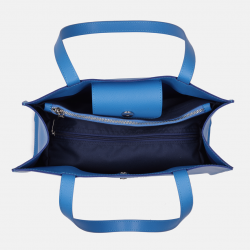 STELLA - Niebieska torebka skórzana shopper - Oferta B2B