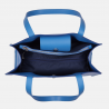 STELLA - Niebieska torebka skórzana shopper - Oferta B2B - oferta dla firm