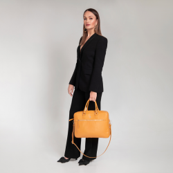 DUKA - Żółta teczka skórzana - Oferta B2B