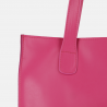 GILDA - Różowa torebka skórzana shopper - Oferta B2B - oferta dla firm