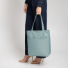 SUZANA - Miętowa torebka skórzana na ramię - Oferta B2B - oferta dla firm