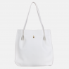 TALIA - Biała torebka skórzana typu shopper - Oferta B2B - oferta dla firm