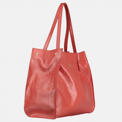 POLA - Koralowa torebka skórzana na ramię - Oferta B2B