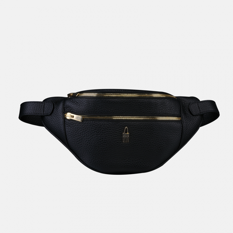 LAYLA - Czarna nerka skórzana - Oferta B2B - oferta dla firm