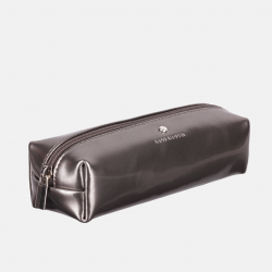 Piórnik skórzany w kolorze srebrnym - Oferta B2B