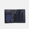 Granatowy portfel skórzany - oferta dla firm