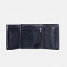 Granatowy portfel skórzany - oferta dla firm