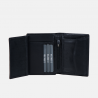 Czarny portfel skórzany - oferta dla firm