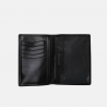 Czarne etui na dokumenty skórzane - oferta dla firm