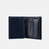 Granatowy portfel skórzany - oferta dla firm
