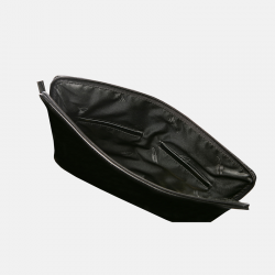 Czarna elegancka aktówka a4 ze skóry naturalnej - Oferta B2B