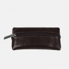 Brązowe etui na klucze skórzane - oferta dla firm