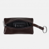 Brązowe etui na klucze skórzane - oferta dla firm