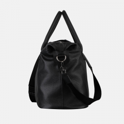 Czarna duża męska torba skórzana podróżna - Oferta B2B