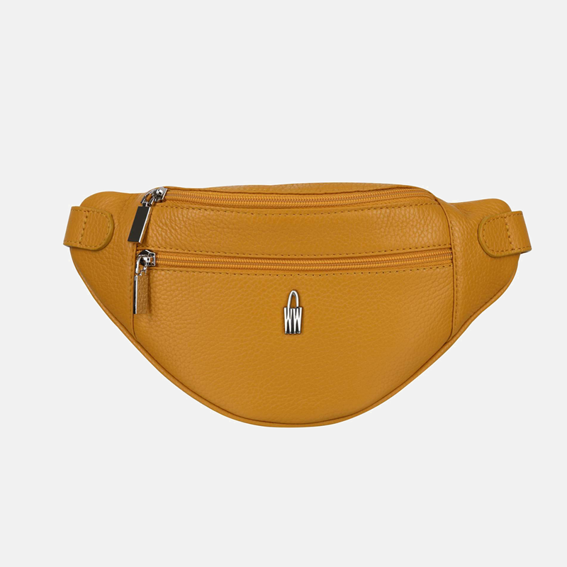 LAYLA - Żółta nerka skórzana - Oferta B2B - oferta dla firm