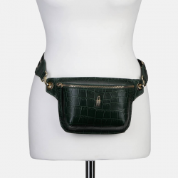 IDA - Zielona nerka skórzana croco - Oferta B2B