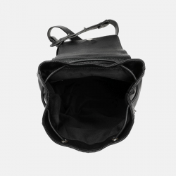 Czarny plecak damski ze skóry naturalnej - Oferta B2B