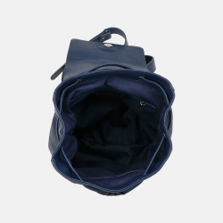 Granatowy plecak skórzany damski - Oferta B2b