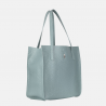 Niebieska torebka skórzana shopper - Oferta B2B - oferta dla firm